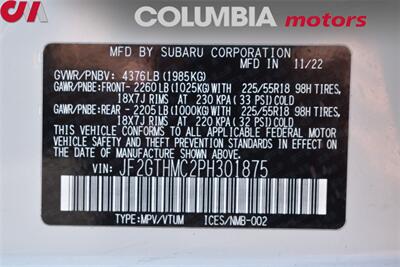 2023 Subaru Crosstrek Limited  AWD 4dr Crossover! EyeSight Assist Tech! X-Mode! SI-Drive! Back Up Camera! Blind Spot Monitor! Apple CarPlay! Android Auto! Heated Leather Seats! Sunroof! - Photo 32 - Portland, OR 97266