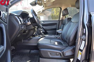 2019 Ford Ranger Lariat  4x4 XL 4dr SuperCrew 5.1 ft. SB! Back-Up Camera! Park Assist! Voice Activated Bluetooth! 4H & 4L! Tow Mode! Heated Leather Seats! LEER Truck Cap! Rhino-Rack Roof Rack! - Photo 10 - Portland, OR 97266
