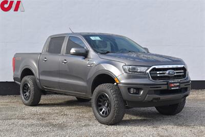 2019 Ford Ranger Lariat  4x4 XL 4dr SuperCrew 5.1 ft. SB! Back-Up Camera! Park Assist! Voice Activated Bluetooth! 4H & 4L! Tow Mode! Heated Leather Seats! LEER Truck Cap! Rhino-Rack Roof Rack! - Photo 1 - Portland, OR 97266
