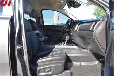 2019 Ford Ranger Lariat  4x4 XL 4dr SuperCrew 5.1 ft. SB! Back-Up Camera! Park Assist! Voice Activated Bluetooth! 4H & 4L! Tow Mode! Heated Leather Seats! LEER Truck Cap! Rhino-Rack Roof Rack! - Photo 23 - Portland, OR 97266