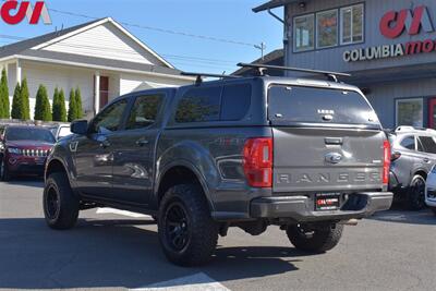 2019 Ford Ranger Lariat  4x4 XL 4dr SuperCrew 5.1 ft. SB! Back-Up Camera! Park Assist! Voice Activated Bluetooth! 4H & 4L! Tow Mode! Heated Leather Seats! LEER Truck Cap! Rhino-Rack Roof Rack! - Photo 2 - Portland, OR 97266