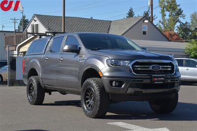 2019 Ford Ranger Lariat  4x4 XL 4dr SuperCrew 5.1 ft. SB! Back-Up Camera! Park Assist! Voice Activated Bluetooth! 4H & 4L! Tow Mode! Heated Leather Seats! LEER Truck Cap! Rhino-Rack Roof Rack! - Photo 1 - Portland, OR 97266