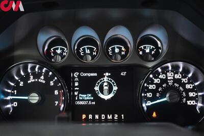 2016 Ford F-350 Super Duty XLT  4X4 4dr Crew Cab 8ft. LB SRW Pickup! 2H/4H/4L! Tow Pkg! Bluetooth/USB/Aux-In! Traction Control! LEER Hard Top Canopy! Traction Control! Keyless Entry Keypad! Tailgate Step with Assist Handle! - Photo 15 - Portland, OR 97266