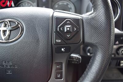 2018 Toyota Tacoma TRD Off-Road  4x4 4dr Double Cab 5.0 ft SB! Toyota Safety Sense! Dynamic Radar Cruise Control! Lane Assist! Back-Up Camera! 4H & 4L! Bluetooth! GPS Navigation! Qi Wireless Charger! Pathfinder AT Tires! - Photo 17 - Portland, OR 97266