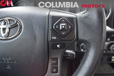 2018 Toyota Tacoma TRD Off-Road  4x4 4dr Double Cab 5.0 ft SB! Toyota Safety Sense! Dynamic Radar Cruise Control! Lane Assist! Back-Up Camera! 4H & 4L! Bluetooth! GPS Navigation! Qi Wireless Charger! Pathfinder AT Tires! - Photo 17 - Portland, OR 97266