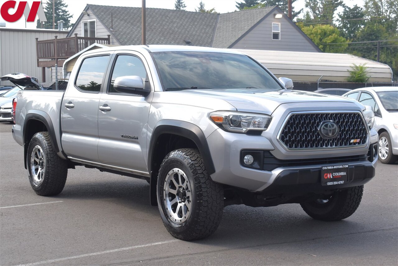 2018 Toyota Tacoma TRD Off-Road 4x4 4dr Double Cab 5.0 ft SB! Toyota Safety Sense! Dynamic Radar Cruise Control! Lane Assist! Back-Up Camera! 4H & 4L! Bluetooth! GPS Navigation! Qi Wireless Charger! Pathfinder AT Tires! - Photo 1 - Portland, OR 97266