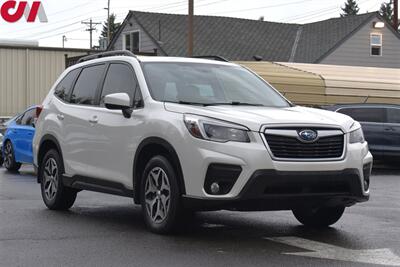2021 Subaru Forester Premium  AWD 4dr Crossover**BY APPOINTMENT ONLY**EyeSight Assist! X-Mode! SI-Drive! Blind Spot Monitor! Back-Up Cam! Apple CarPlay! Android Auto! Heated Seats! Power Liftgate! Roof Rails! - Photo 1 - Portland, OR 97266