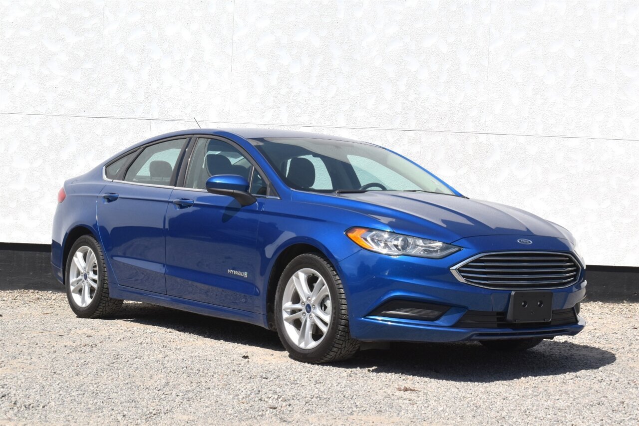 2018 Ford Fusion Hybrid S  4dr Sedan! Back Up Camera! 43 City MPG! 41 Hwy MPG! Eco Drive Mode! Bluetooth Connectivity! - Photo 1 - Portland, OR 97266