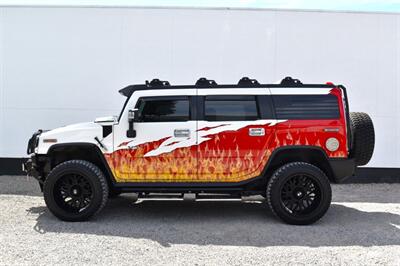 2007 Hummer H2 4dr SUV 4WD**APPOINTMENT ONLY**Custom Flame Paint! Back Up Cam! Navi! Bluetooth! Winch! LED Aux-Lighting! Heavy-Duty Front Guard! Sunroof! Tow Pkg! Bose Audio! Heated Leather Seats! PA & Siren System! - Photo 9 - Portland, OR 97266