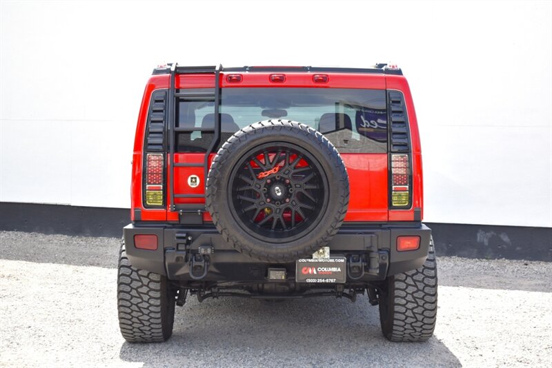 2007 Hummer H2 4dr SUV 4WD**APPOINTMENT ONLY**Custom Flame Paint! Back Up Cam! Navi! Bluetooth! Winch! LED Aux-Lighting! Heavy-Duty Front Guard! Sunroof! Tow Pkg! Bose Audio! Heated Leather Seats! PA & Siren System! - Photo 4 - Portland, OR 97266