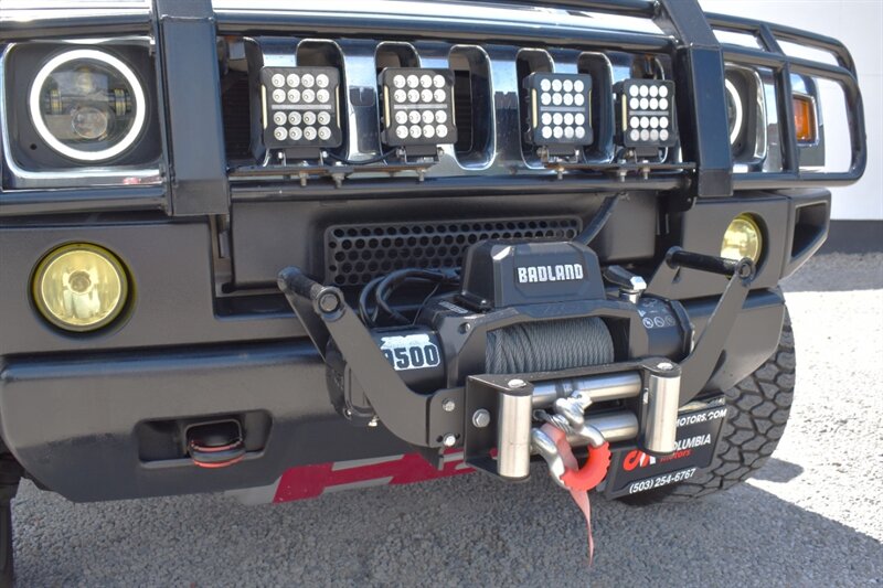 2007 Hummer H2 4dr SUV 4WD**APPOINTMENT ONLY**Custom Flame Paint! Back Up Cam! Navi! Bluetooth! Winch! LED Aux-Lighting! Heavy-Duty Front Guard! Sunroof! Tow Pkg! Bose Audio! Heated Leather Seats! PA & Siren System! - Photo 42 - Portland, OR 97266
