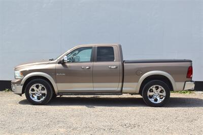 2010 Dodge Ram 1500 Laramie  4x4 4dr Quad Cab 6.3 ft. SB Pickup! Back Up Camera! Parking Assist! Tow Pkg! 4WD Auto & Low Range! Heated & Ventilated Leather Seats! Bluetooth! - Photo 9 - Portland, OR 97266