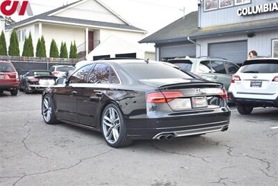 2016 Audi S8 4.0T quattro  AWD 4.0T quattro 4dr Sedan **BY APPOINTMENT ONLY** Aerial View Camera System! Bang & Olufsen System! Audi MMI Navigation! Audi Smartphone Interface! Heated Front&Back! - Photo 2 - Portland, OR 97266