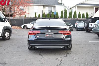 2016 Audi S8 4.0T quattro  AWD 4.0T quattro 4dr Sedan **BY APPOINTMENT ONLY** Aerial View Camera System! Bang & Olufsen System! Audi MMI Navigation! Audi Smartphone Interface! Heated Front&Back! - Photo 4 - Portland, OR 97266