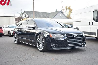 2016 Audi S8 4.0T quattro  AWD 4.0T quattro 4dr Sedan **BY APPOINTMENT ONLY** Aerial View Camera System! Bang & Olufsen System! Audi MMI Navigation! Audi Smartphone Interface! Heated Front&Back! - Photo 1 - Portland, OR 97266