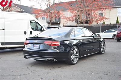 2016 Audi S8 4.0T quattro  AWD 4.0T quattro 4dr Sedan **BY APPOINTMENT ONLY** Aerial View Camera System! Bang & Olufsen System! Audi MMI Navigation! Audi Smartphone Interface! Heated Front&Back! - Photo 5 - Portland, OR 97266