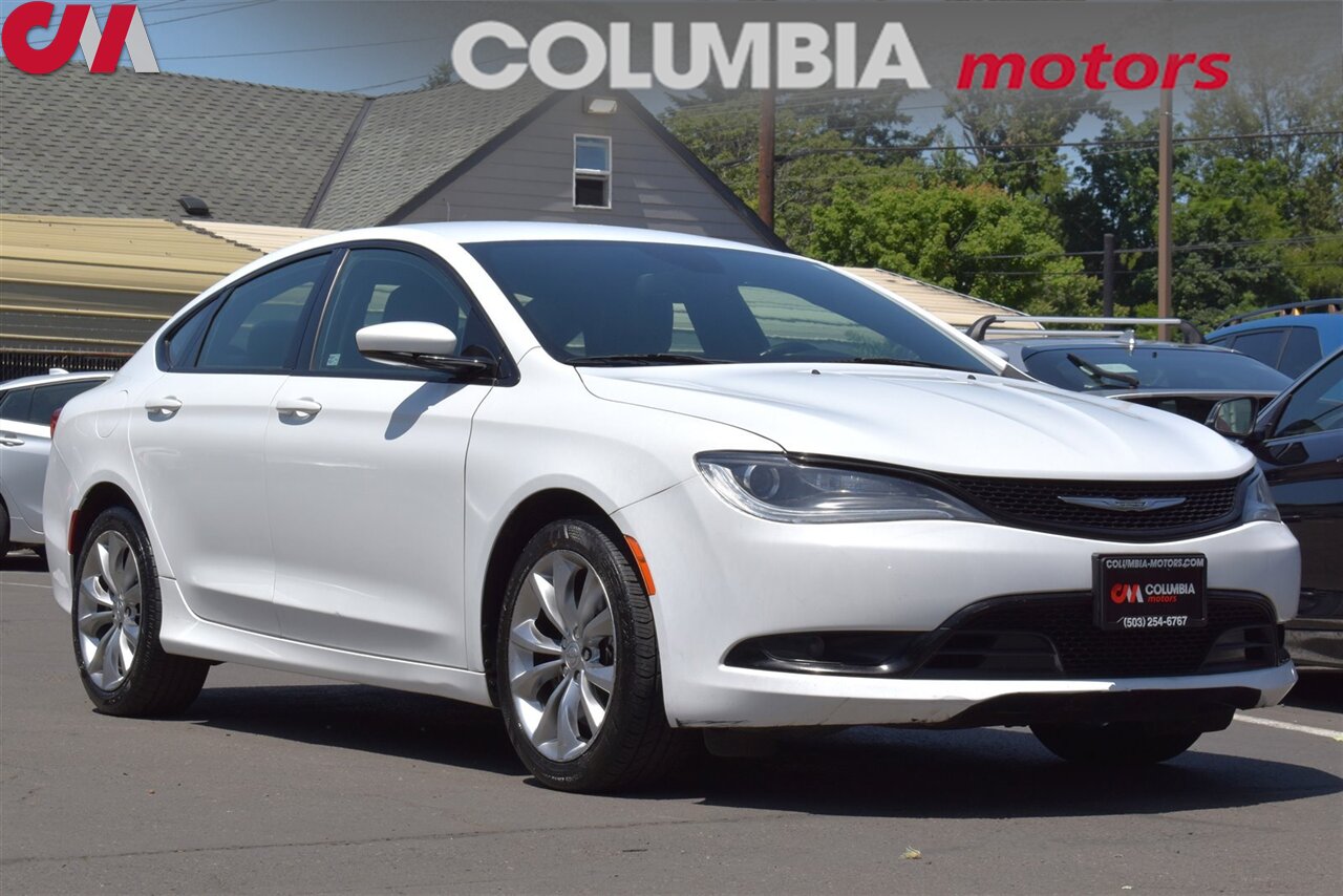 2015 Chrysler 200 S  AWD 4dr Sedan! Push Start! Back Up Camera! Uconnect Infotainment System! Bluetooth w/Voice Activation! Premium Audio System! Traction Control! - Photo 1 - Portland, OR 97266
