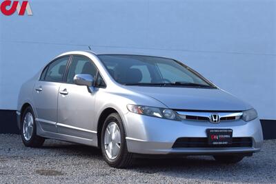 2008 Honda Civic Hybrid  4dr Sedan! 40 Hwy MPG! Hybrid Gas/Electric! CVT Automatic! Dual Front Airbags! Side Curtain Airbags! ABS Brakes! AM/FM Radio! Built In Navigation! - Photo 1 - Portland, OR 97266
