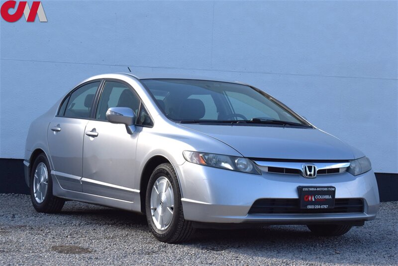 2008 Honda Civic Hybrid  4dr Sedan! 40 Hwy MPG! Hybrid Gas/Electric! CVT Automatic! Dual Front Airbags! Side Curtain Airbags! ABS Brakes! AM/FM Radio! Built In Navigation!