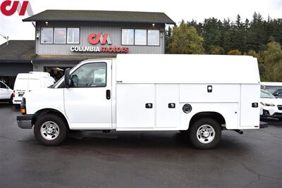 2020 Chevrolet Express 3500  2dr 139 in. WB Cutaway Chassis! **BY APPOINTMENT ONLY** Knapheide Enclosed Steel Utility Beds! Aux Input! ! StabiliTrak! Hill Start Assist! Tow/Haul Mode Selector! Cargo Storage & Shelving! - Photo 9 - Portland, OR 97266