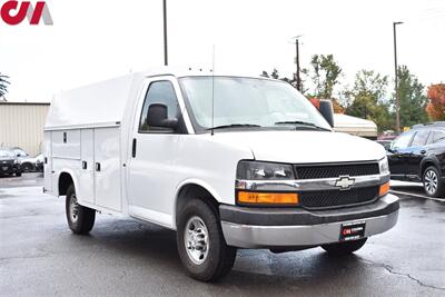 2020 Chevrolet Express 3500  2dr 139 in. WB Cutaway Chassis! **BY APPOINTMENT ONLY** Knapheide Enclosed Steel Utility Beds! Aux Input! ! StabiliTrak! Hill Start Assist! Tow/Haul Mode Selector! Cargo Storage & Shelving! - Photo 1 - Portland, OR 97266