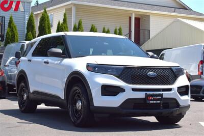 2022 Ford Explorer Police Interceptor Utility  AWD 4dr SUV! Certified Calibration! Back Up Camera! Bluetooth w/Voice Activation! Driver Side Spotlight! All Weather Flooring! - Photo 1 - Portland, OR 97266