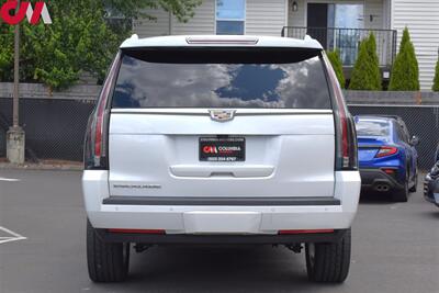 2019 Cadillac Escalade ESV Platinum  4x4 4dr SUV**BY APPOIINTMENT ONLY** 3rd Row Seats! Back Up Cam! Lane Assist! Bluetooth! Navi! Heated & Ventilated Leather Seats! Blue Ray-DVD Player! Sunroof! - Photo 4 - Portland, OR 97266