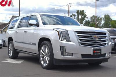 2019 Cadillac Escalade ESV Platinum  4x4 4dr SUV**BY APPOIINTMENT ONLY** 3rd Row Seats! Back Up Cam! Lane Assist! Bluetooth! Navi! Heated & Ventilated Leather Seats! Blue Ray-DVD Player! Sunroof! - Photo 1 - Portland, OR 97266