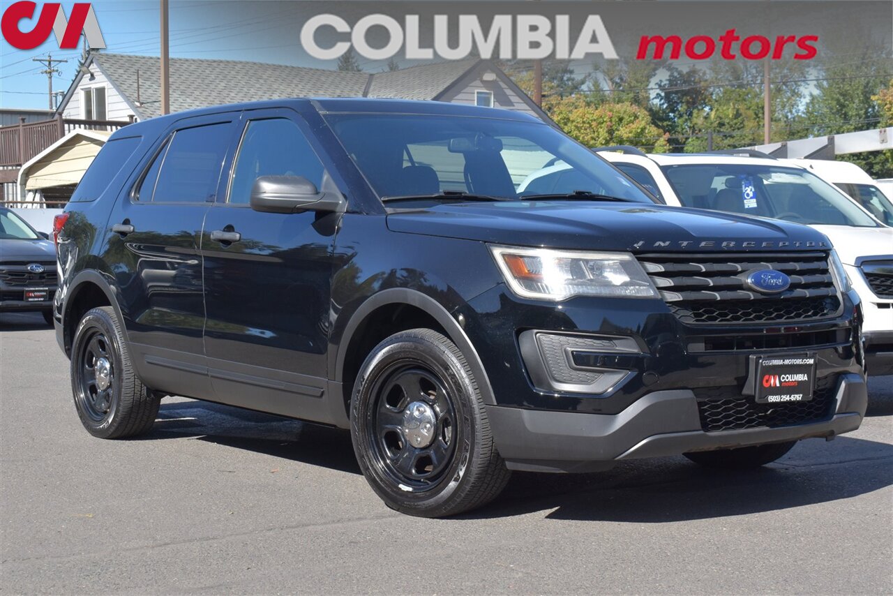 2018 Ford Explorer Police Interceptor Utility  AWD 4dr SUV! Rear View Camera! Voice Activated Bluetooth! Cruise Control! Rear Climate Control! - Photo 1 - Portland, OR 97266