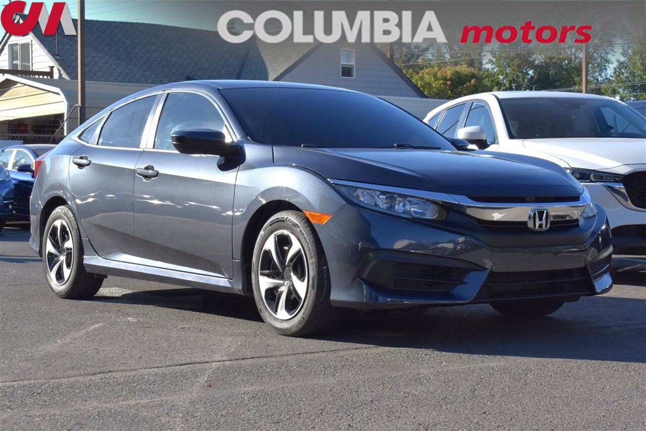 2018 Honda Civic LX  4rd Sedan**BY APPOINTMENT ONLY**6-Speed Manual! Back-Up Camera! Brake Assist! Hill Hold Control and Electric Parking Brake! Cruise Control w/Steering Wheel Controls! Bluetooth! - Photo 1 - Portland, OR 97266