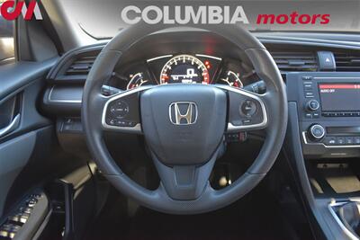 2018 Honda Civic LX 4rd Sedan**BY APPOINTMENT ONLY**6-Speed Manual! Back-Up Camera! Brake Assist! Hill Hold Control and Electric Parking Brake! Cruise Control w/Steering Wheel Controls! Bluetooth! - Photo 14 - Portland, OR 97266
