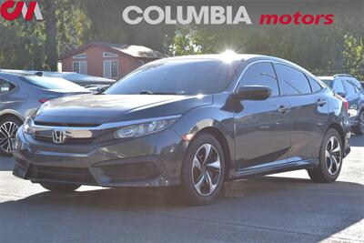 2018 Honda Civic LX 4rd Sedan**BY APPOINTMENT ONLY**6-Speed Manual! Back-Up Camera! Brake Assist! Hill Hold Control and Electric Parking Brake! Cruise Control w/Steering Wheel Controls! Bluetooth! - Photo 8 - Portland, OR 97266