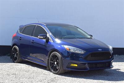 2016 Ford Focus ST Hatchback 4dr  Turbo! 6-Speed Manual! EcoBoost Power! Custom Blow-Off Valve! Sport Suspension! Backup Camera! Bluetooth! Hatchback