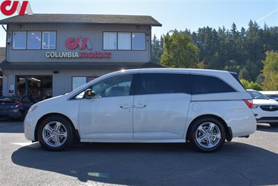 2013 Honda Odyssey Touring  4dr Mini-Van! Back-Up Camera! Blind Spot Monitor! Park Assist! Cruise Control! Bluetooth! Power Sliding Doors! Heated Leather Seats! Sunroof! Power Seats! Power Liftgate! Tow Hitch! - Photo 8 - Portland, OR 97266
