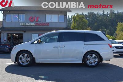 2013 Honda Odyssey Touring  4dr Mini-Van! Back-Up Camera! Blind Spot Monitor! Park Assist! Cruise Control! Bluetooth! Power Sliding Doors! Heated Leather Seats! Sunroof! Power Seats! Power Liftgate! Tow Hitch! - Photo 8 - Portland, OR 97266