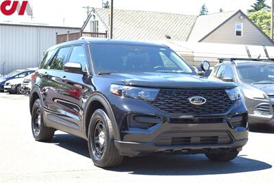 2021 Ford Explorer Hybrid Police Interceptor  AWD 4dr SUV Certified Calibration! Back Up Cam! Parking Assist Sensors! Bluetooth w/Voice Activation! Snow & Sand Mode! Drivers Side Spotlight! - Photo 1 - Portland, OR 97266