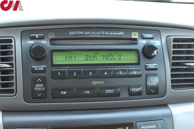 2005 Toyota Corolla LE  4dr Sedan! AM/FM stereo with CD player! Front Wheel Drive! Dual Front Airbags! Anti-Lock Brakes! Child Safety Rear Door Locks! Comfortable Interior! Power Windows & Locks! - Photo 17 - Portland, OR 97266