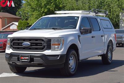 2021 Ford F-150 XL  4X4 4dr SuperCrew 5.5 ft. SB! Back Up Camera! Parking Assist! Tow Pkg! Apple CarPlay! Android Auto! Leer Canopy! Ladder Rack! All Weather Mats! - Photo 8 - Portland, OR 97266