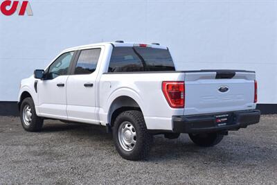 2021 Ford F-150 XL  4X4 4dr SuperCrew 5.5 ft. SB! Back Up Camera! Parking Assist! Tow Pkg! Apple CarPlay! Android Auto! Leer Canopy! Ladder Rack! All Weather Mats! - Photo 2 - Portland, OR 97266