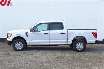 2021 Ford F-150 XL  4X4 4dr SuperCrew 5.5 ft. SB! Back Up Camera! Parking Assist! Tow Pkg! Apple CarPlay! Android Auto! Leer Canopy! Ladder Rack! All Weather Mats! - Photo 9 - Portland, OR 97266