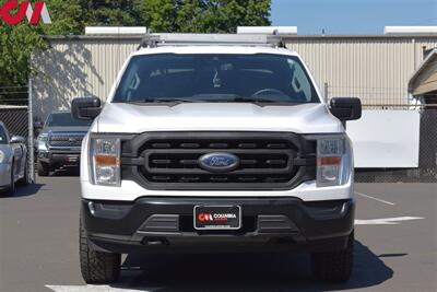 2021 Ford F-150 XL  4X4 4dr SuperCrew 5.5 ft. SB! Back Up Camera! Parking Assist! Tow Pkg! Apple CarPlay! Android Auto! Leer Canopy! Ladder Rack! All Weather Mats! - Photo 7 - Portland, OR 97266