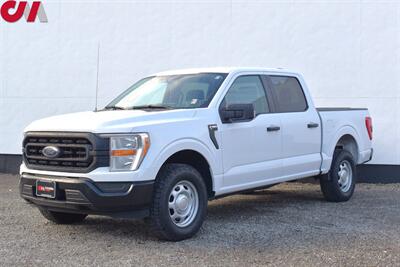 2021 Ford F-150 XL  4X4 4dr SuperCrew 5.5 ft. SB! Back Up Camera! Parking Assist! Tow Pkg! Apple CarPlay! Android Auto! Leer Canopy! Ladder Rack! All Weather Mats! - Photo 8 - Portland, OR 97266