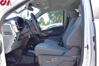 2021 Ford F-150 XL  4X4 4dr SuperCrew 5.5 ft. SB! Back Up Camera! Parking Assist! Tow Pkg! Apple CarPlay! Android Auto! Leer Canopy! Ladder Rack! All Weather Mats! - Photo 10 - Portland, OR 97266