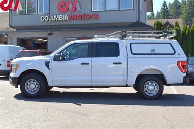 2021 Ford F-150 XL 4X4 4dr SuperCrew 5.5 ft. SB! Back Up Camera! Parking Assist! Tow Pkg! Apple CarPlay! Android Auto! Leer Canopy! Ladder Rack! All Weather Mats! - Photo 9 - Portland, OR 97266