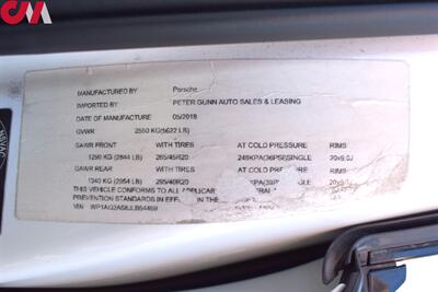 2018 Porsche Macan GTS  4dr SUV!**APPOINTMENT ONLY**Twin-Turbo V6! PDK Transmission! Sport Chrono! PASM Suspension! AWD! Apple CarPlay! Heated Seats! Backup Camera! - Photo 42 - Portland, OR 97266