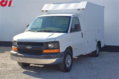 2006 Chevrolet Express 3500  2dr Commercial/Cutaway/Chassis 139-177 in. WB**BY APPOINTMENT ONLY**Heated Exterior Mirrors! Bulkhead Partition w/Door! Exterior Tool Storage! Shelving! Tow/Haul Mode! Blueooth! - Photo 8 - Portland, OR 97266