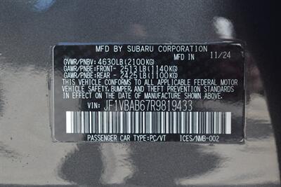 2024 Subaru WRX Base 4dr  AWD Sedan! Turbo Engine! 6-Speed Manual! Back Up Camera! Lane Assist! Pre-Collision Braking! 11.6” Touchscreen Display! Roof Cross Bars! Apple CarPlay & Android Auto! - Photo 34 - Portland, OR 97266