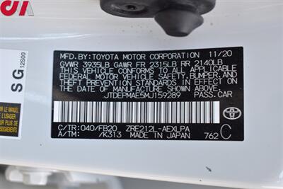 2021 Toyota Corolla LE  4dr Sedan! Fuel Efficient! Toyota Safety Sense! Adaptive Cruise Control! Lane Keep Assist! Apple CarPlay & Android Auto! Backup Camera! - Photo 32 - Portland, OR 97266