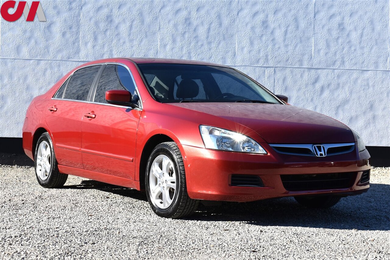 2007 Honda Accord EX  4dr Sedan! Bluetooth w/ Steering Wheel Controls! Cruise Control! Heated Leather Seats! 21MPG City! 31MPG Hwy! - Photo 1 - Portland, OR 97266
