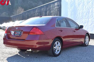 2007 Honda Accord EX 4dr Sedan! Bluetooth w/ Steering Wheel Controls! Cruise Control! Heated Leather Seats! 21MPG City! 31MPG Hwy! - Photo 5 - Portland, OR 97266